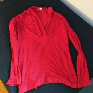 Women's red top